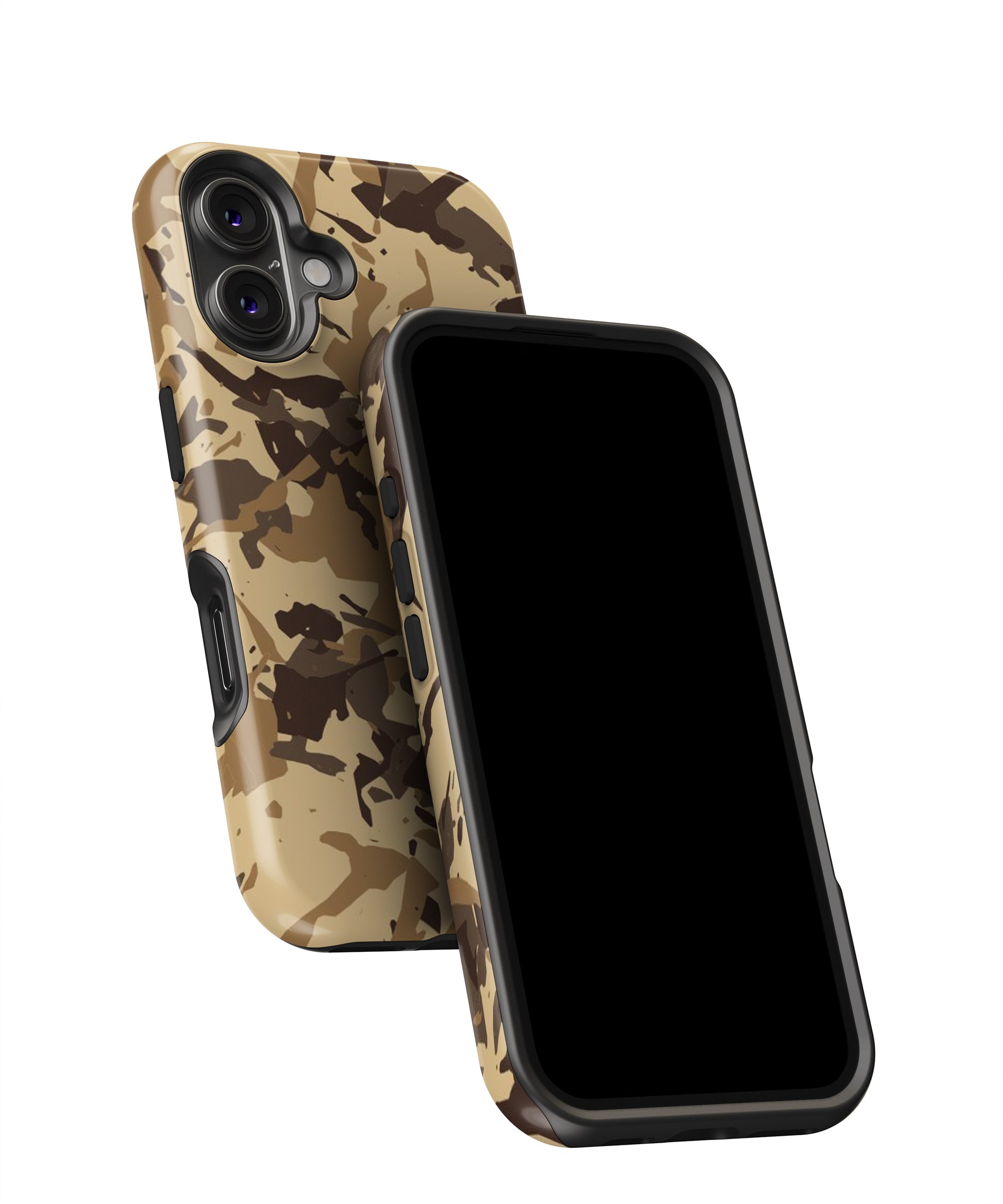 Brown Camouflage Army MagSafe Bumper Case