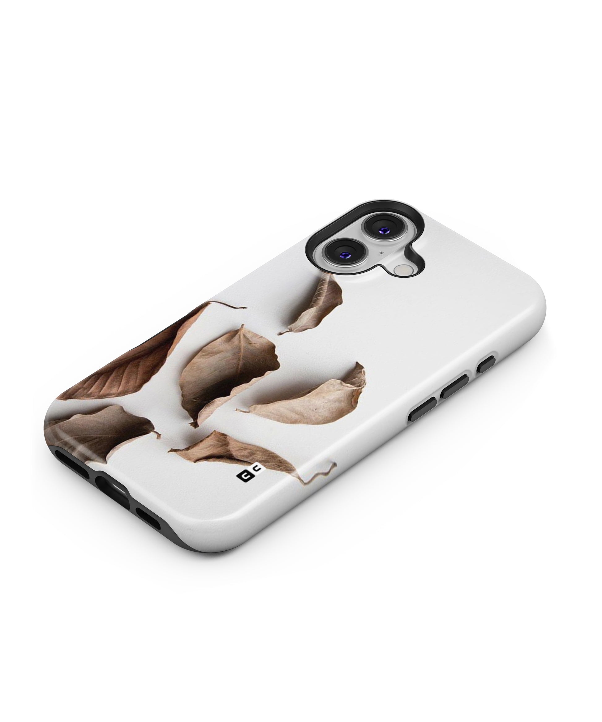 Brown Dusty Leaves MagSafe Bumper Case