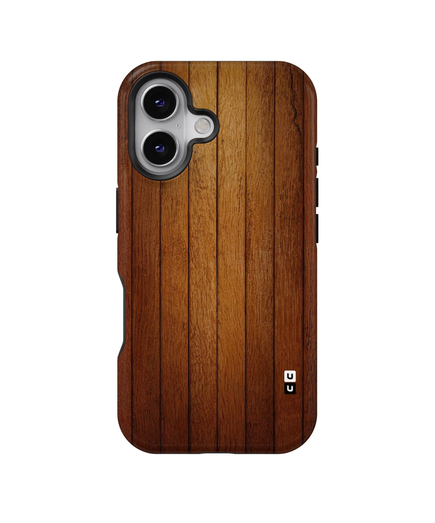 Brown Wood Design MagSafe Bumper Case