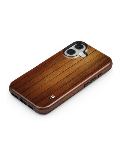Brown Wood Design MagSafe Bumper Case