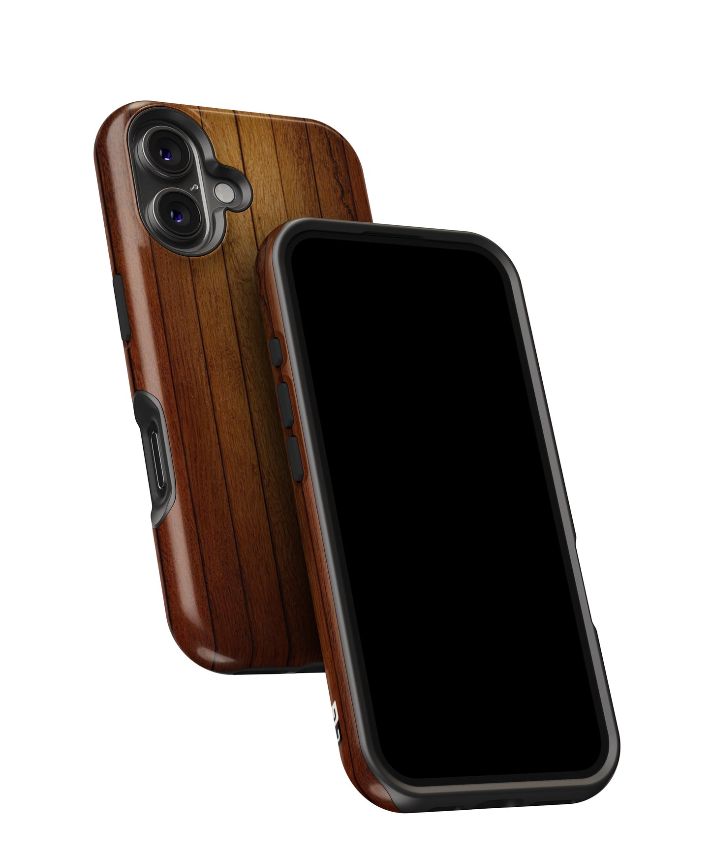 Brown Wood Design MagSafe Bumper Case