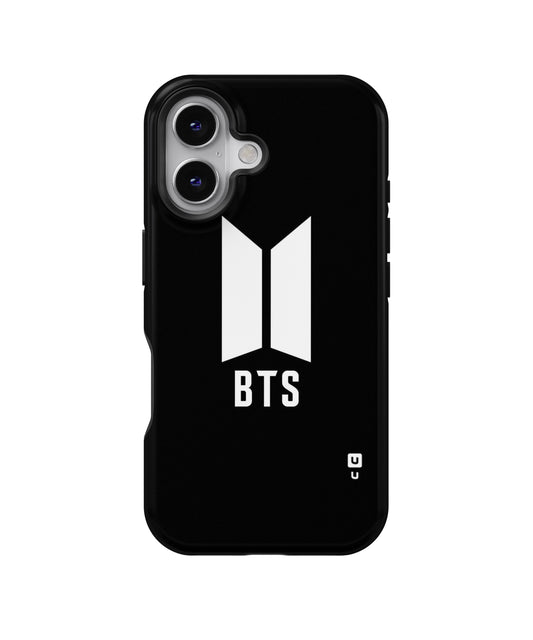 Bts Logo Black MagSafe Bumper Case