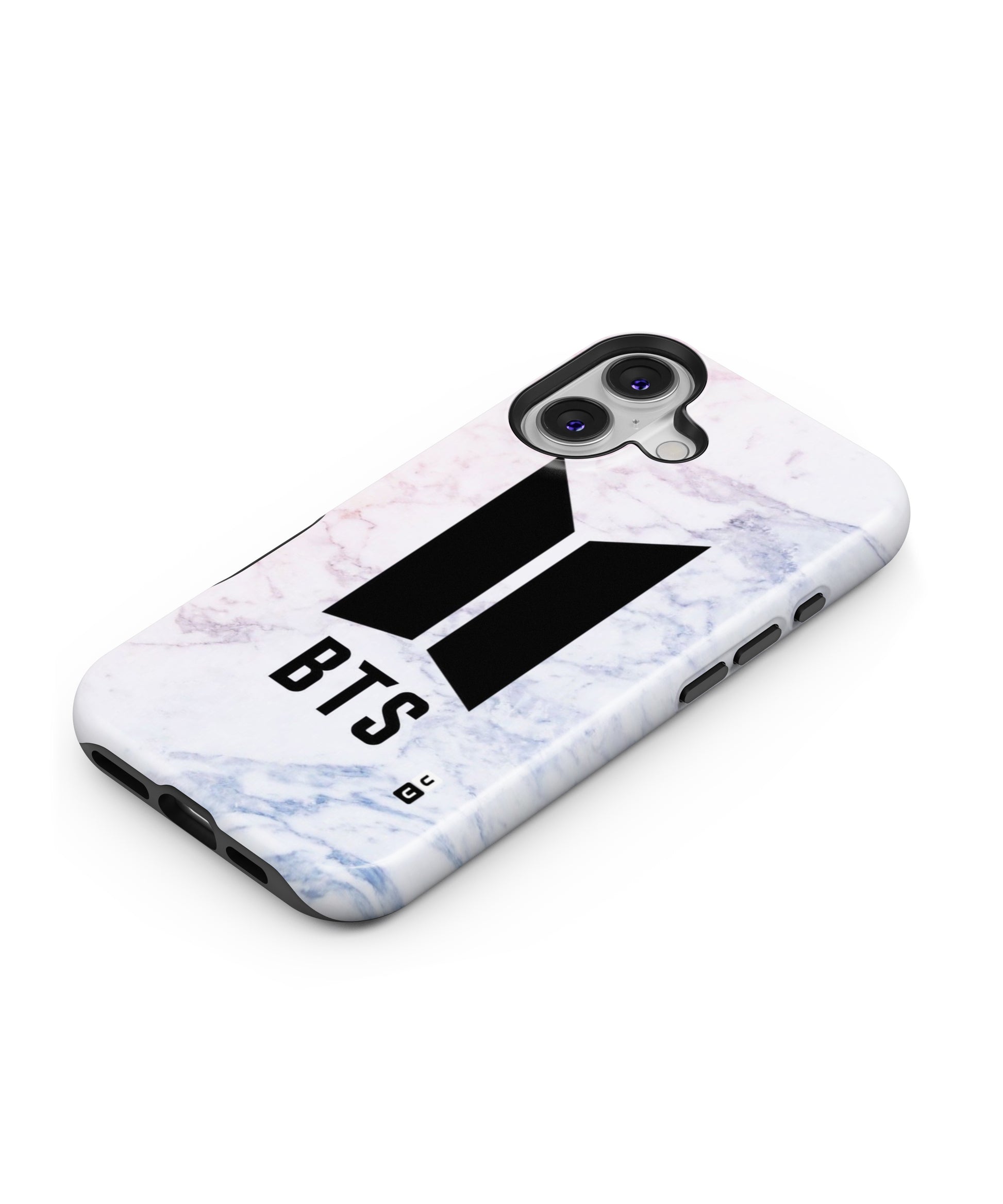 Bts Logo Marble Print MagSafe Bumper Case