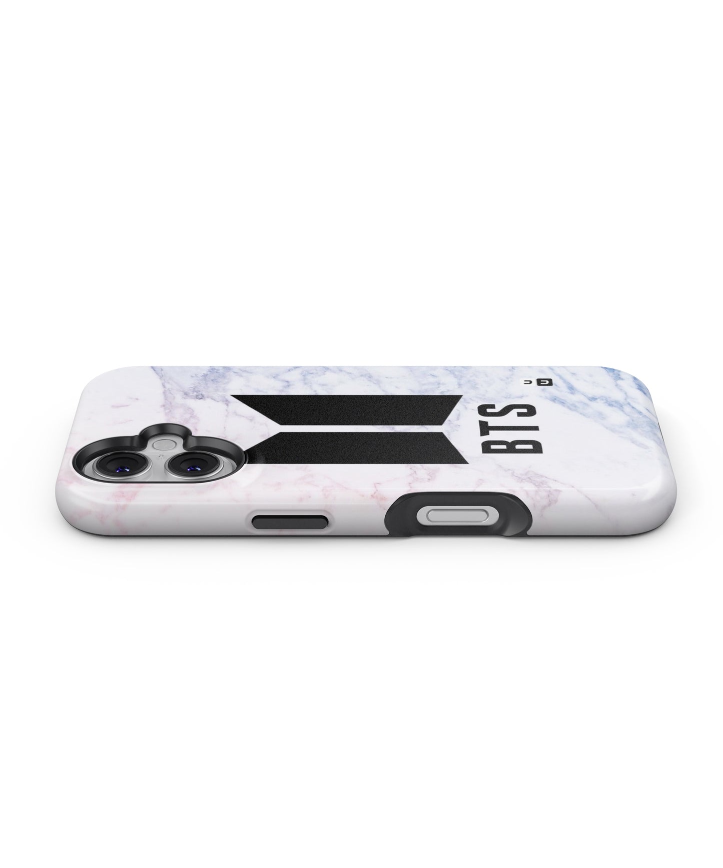 Bts Logo Marble Print MagSafe Bumper Case