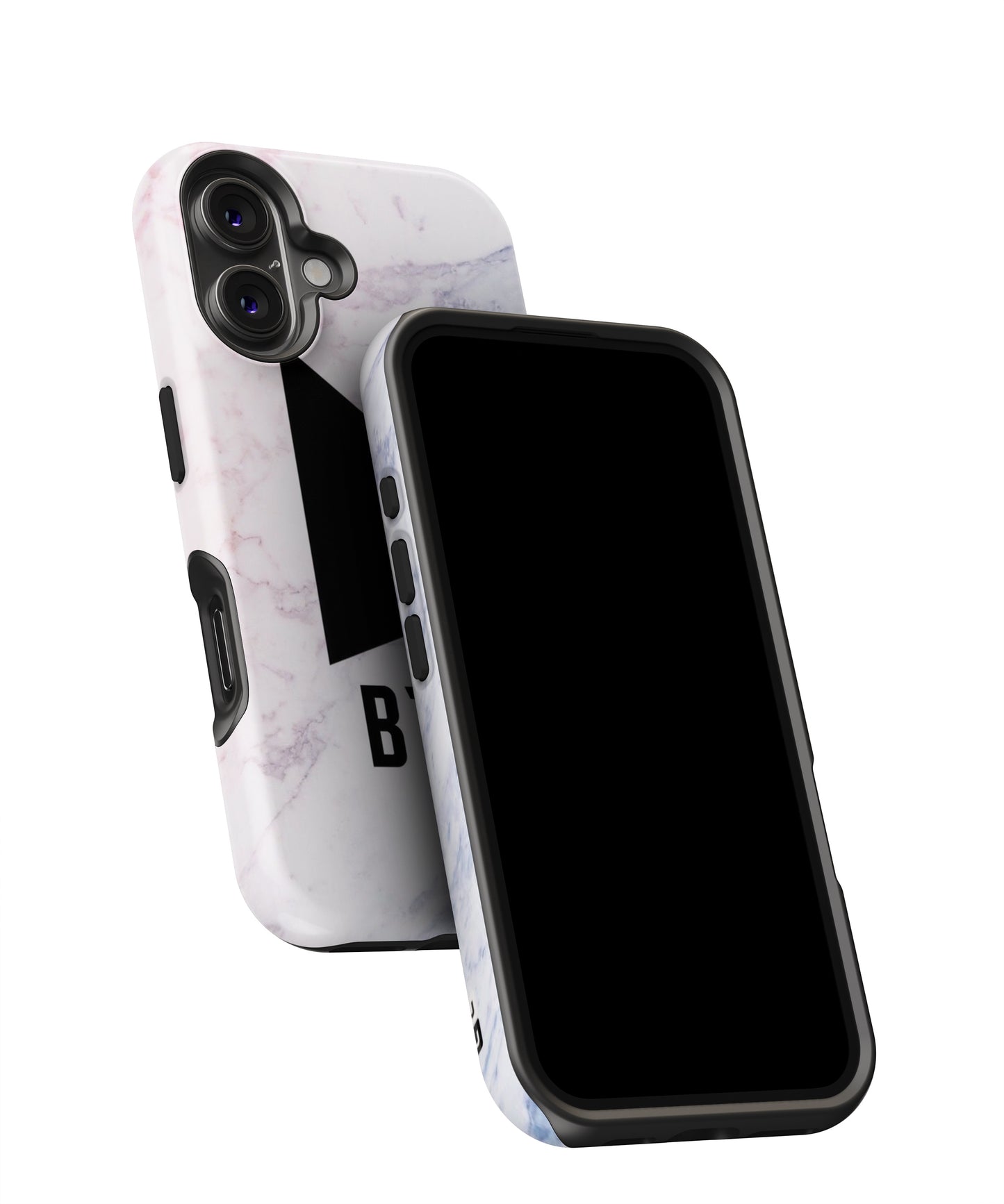 Bts Logo Marble Print MagSafe Bumper Case
