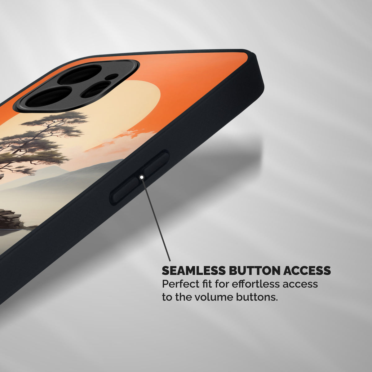 Buddha Nature Shockproof Hybrid Protection (Metal + TPU) Back Case Cover