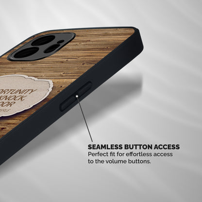 Build Your Door Shockproof Hybrid Protection (Metal + TPU) Back Case Cover