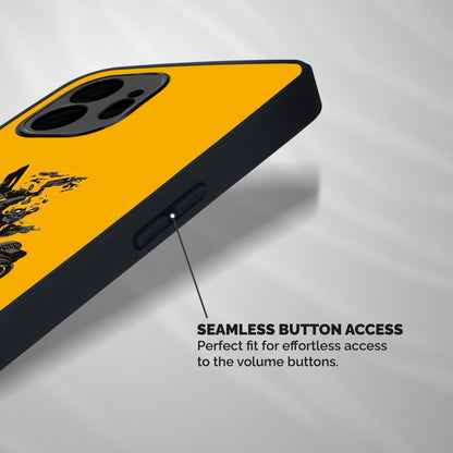 Bumblebee Shockproof Hybrid Protection (Metal + TPU) Back Case Cover