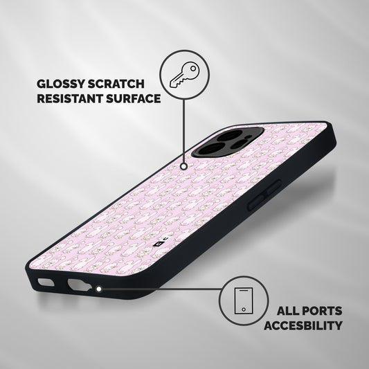 Bunny Cute Shockproof Hybrid Protection (Metal + TPU) Back Case Cover