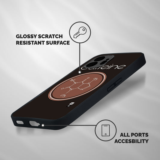 Caffeine Making Shockproof Hybrid Protection (Metal + TPU) Back Case Cover