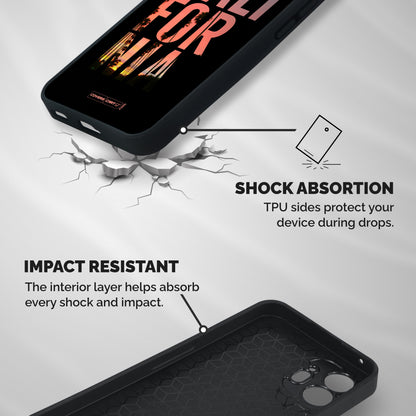 California Shockproof Hybrid Protection (Metal + TPU) Back Case Cover