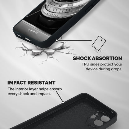 Camera Lens Shockproof Hybrid Protection (Metal + TPU) Back Case Cover