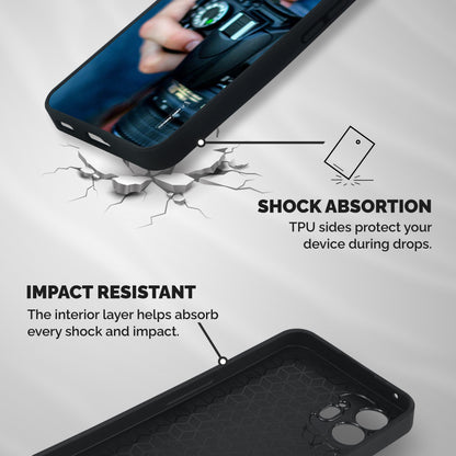 Camera Love Shockproof Hybrid Protection (Metal + TPU) Back Case Cover