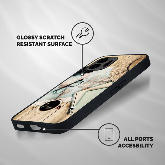 Camera Notebook Shockproof Hybrid Protection (Metal + TPU) Back Case Cover
