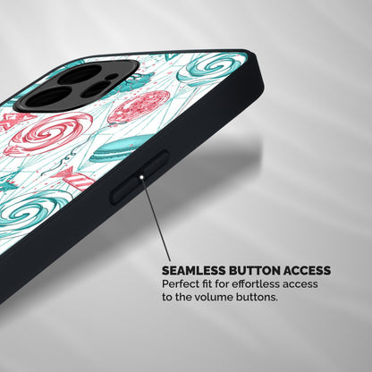 Candies And Macroons Shockproof Hybrid Protection (Metal + TPU) Back Case Cover