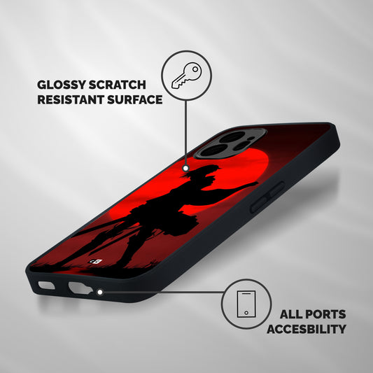 Captain Levi Acramen Shockproof Hybrid Protection (Metal + TPU) Back Case Cover