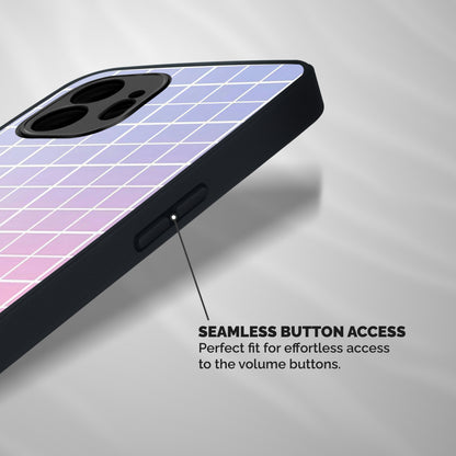 Check Shades Shockproof Hybrid Protection (Metal + TPU) Back Case Cover