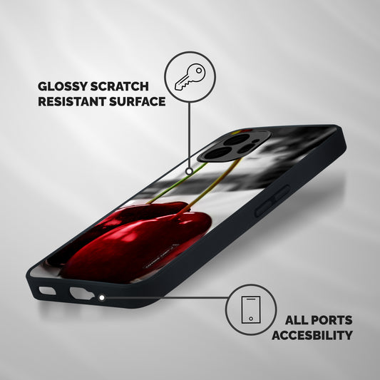 Cherry Photography Shockproof Hybrid Protection (Metal + TPU) Back Case Cover