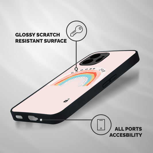 Choose Joy Shockproof Hybrid Protection (Metal + TPU) Back Case Cover