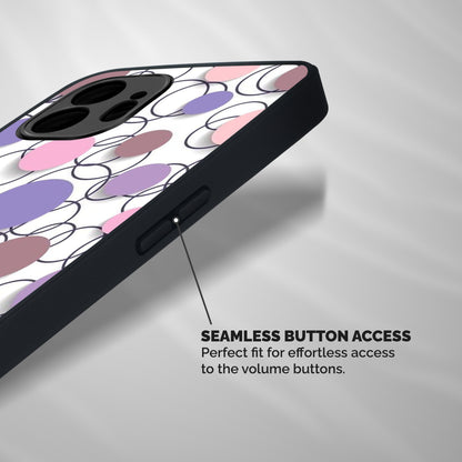 Circles And More Shockproof Hybrid Protection (Metal + TPU) Back Case Cover