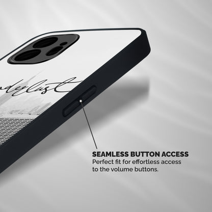 City Wanderlust Monochrome Shockproof Hybrid Protection (Metal + TPU) Back Case Cover