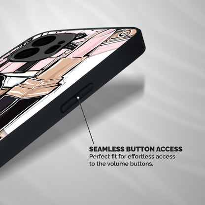 Class Girl Design Shockproof Hybrid Protection (Metal + TPU) Back Case Cover