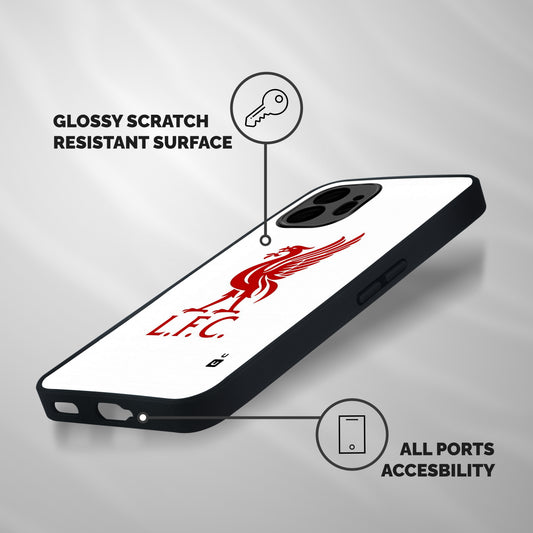 Classic LiverPool Shockproof Hybrid Protection (Metal + TPU) Back Case Cover