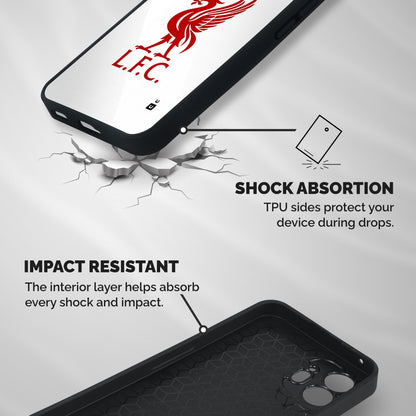 Classic LiverPool Shockproof Hybrid Protection (Metal + TPU) Back Case Cover