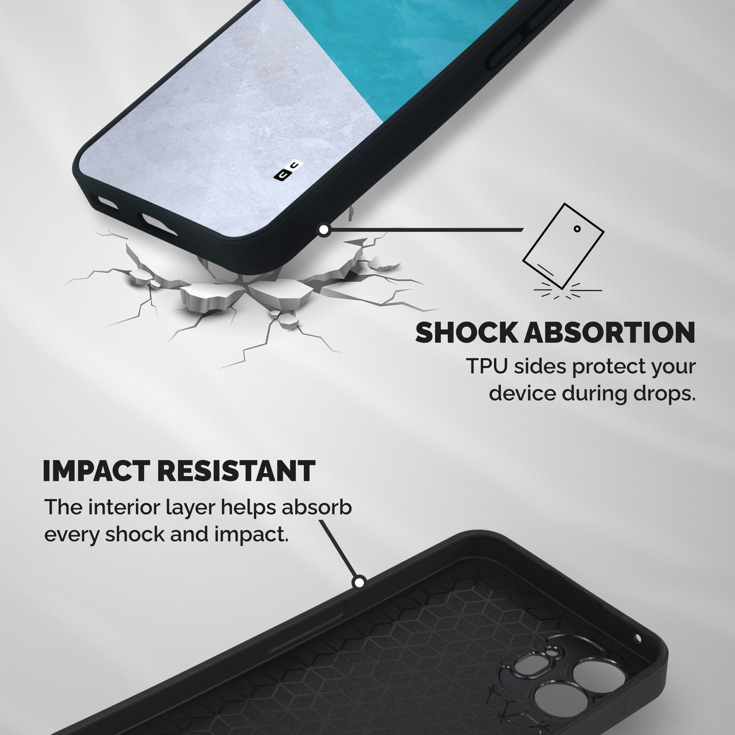 Classic Rug Design Shockproof Hybrid Protection (Metal + TPU) Back Case Cover