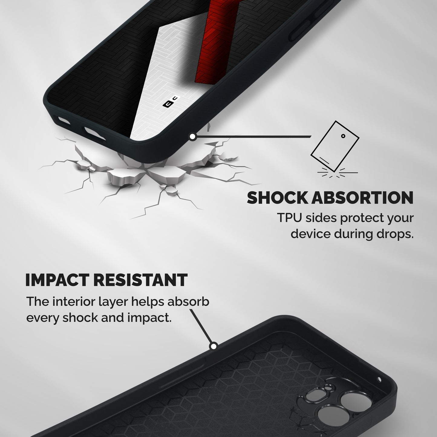 Classic Shades Design Shockproof Hybrid Protection (Metal + TPU) Back Case Cover