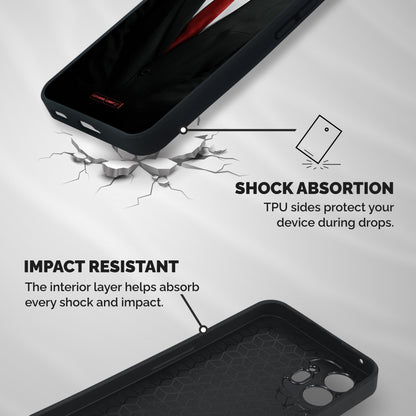 Classic Suit Shockproof Hybrid Protection (Metal + TPU) Back Case Cover