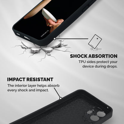 Classic Tea Cup Shockproof Hybrid Protection (Metal + TPU) Back Case Cover