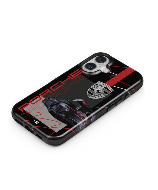 Classy Black Supercar MagSafe Bumper Case
