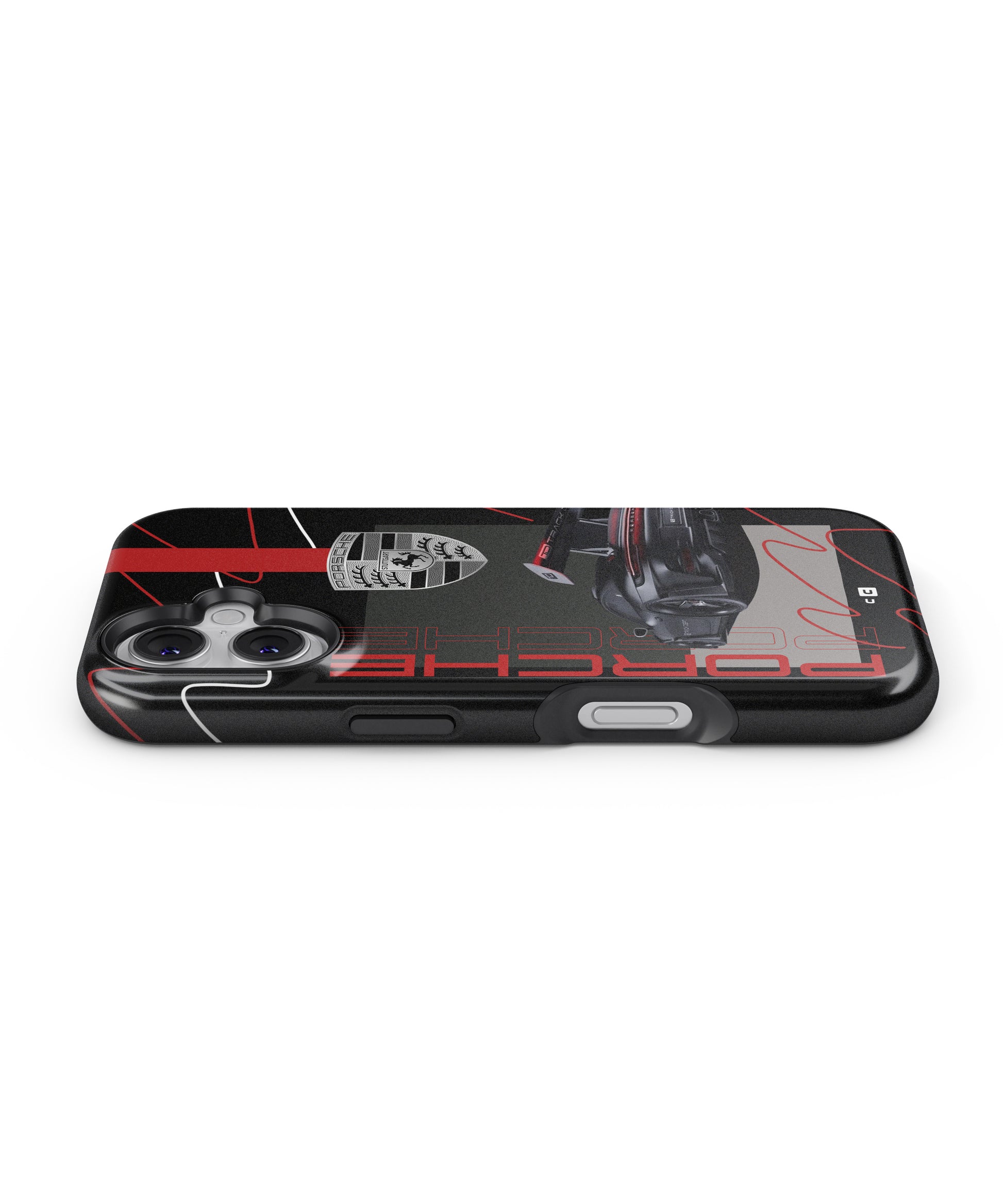 Classy Black Supercar MagSafe Bumper Case