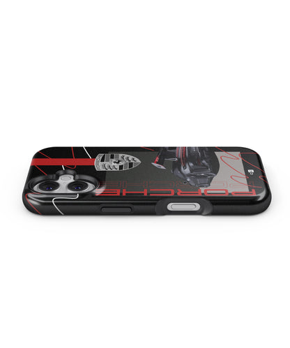 Classy Black Supercar MagSafe Bumper Case