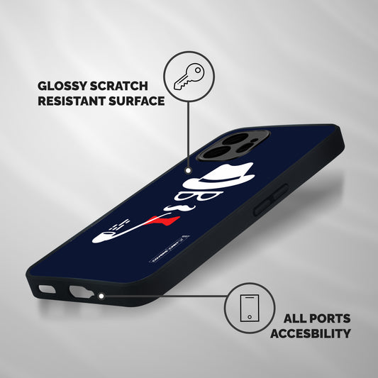 Classy Dad Shockproof Hybrid Protection (Metal + TPU) Back Case Cover