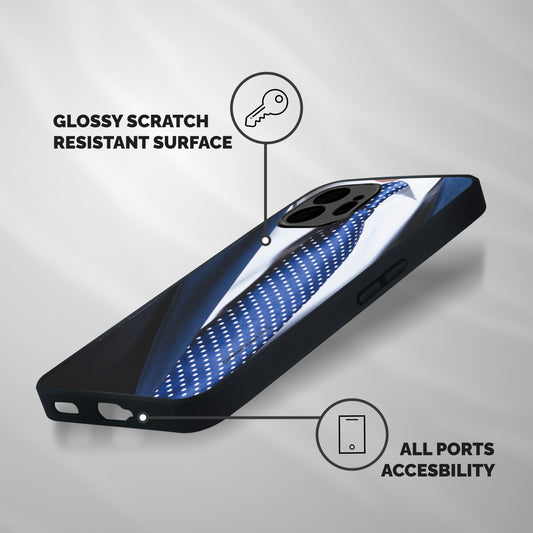 Classy Tie Shockproof Hybrid Protection (Metal + TPU) Back Case Cover