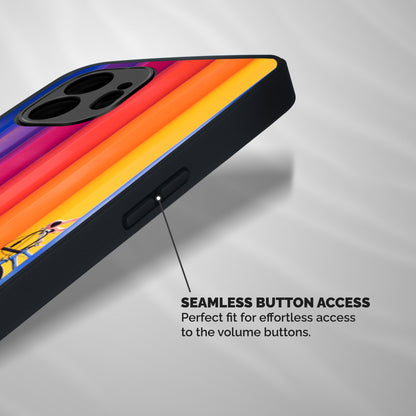 Colorful Walls Shockproof Hybrid Protection (Metal + TPU) Back Case Cover