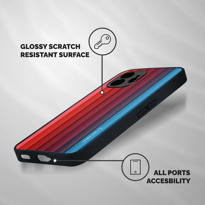 Colour Palette Shockproof Hybrid Protection (Metal + TPU) Back Case Cover