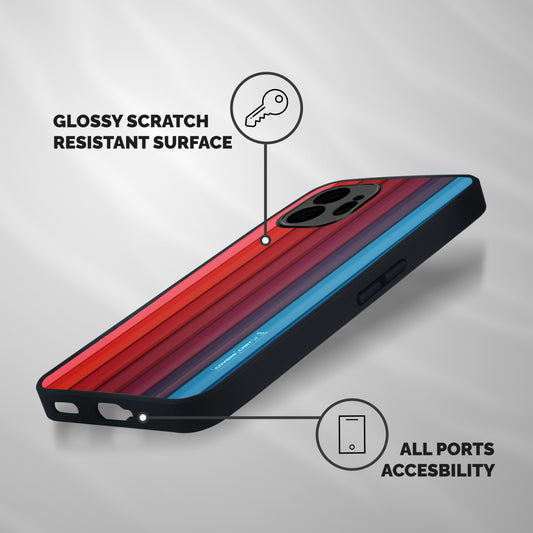 Colour Palette Shockproof Hybrid Protection (Metal + TPU) Back Case Cover