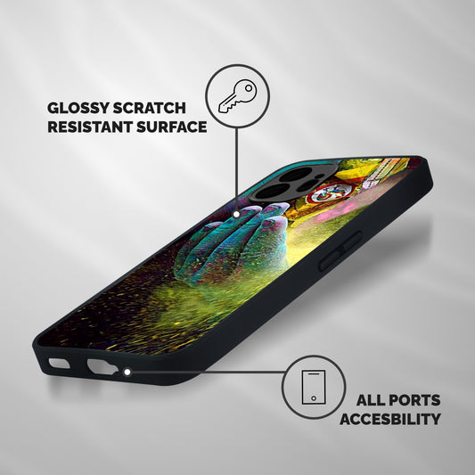 Colours Shockproof Hybrid Protection (Metal + TPU) Back Case Cover