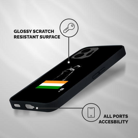 Commando Respect Shockproof Hybrid Protection (Metal + TPU) Back Case Cover
