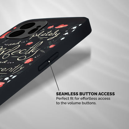 Completely Happy Shockproof Hybrid Protection (Metal + TPU) Back Case Cover