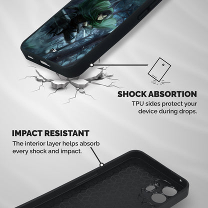 Cool Captain Levi Shockproof Hybrid Protection (Metal + TPU) Back Case Cover