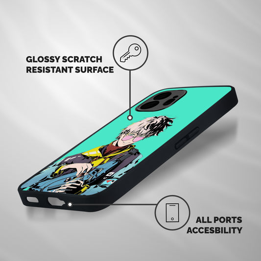 Cool Gojo Shockproof Hybrid Protection (Metal + TPU) Back Case Cover
