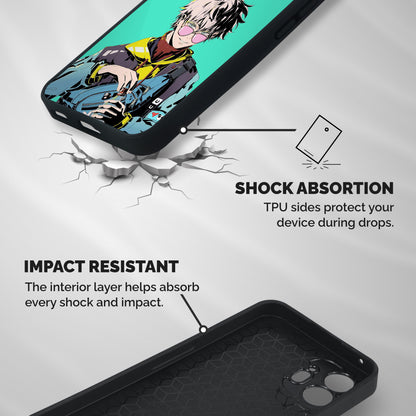 Cool Gojo Shockproof Hybrid Protection (Metal + TPU) Back Case Cover