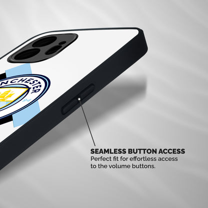 Cool Manchester City Shockproof Hybrid Protection (Metal + TPU) Back Case Cover