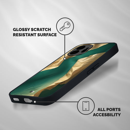 Cool Vintage Paper Shockproof Hybrid Protection (Metal + TPU) Back Case Cover