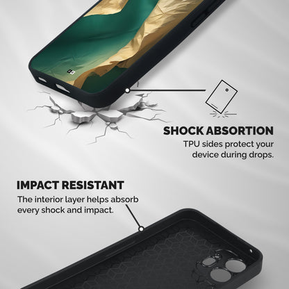 Cool Vintage Paper Shockproof Hybrid Protection (Metal + TPU) Back Case Cover