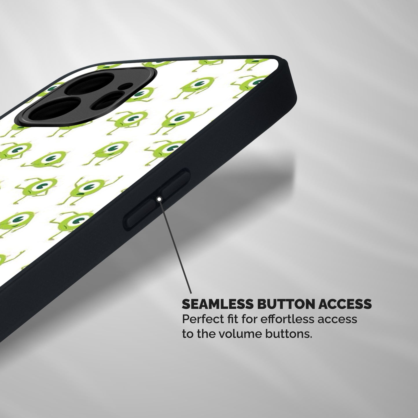 Crazy Green Maniac Shockproof Hybrid Protection (Metal + TPU) Back Case Cover